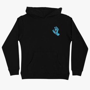 Santa Cruz Youth Hooded Pullover - Screaming Hand M